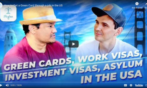 How to get Green Card through a job in US